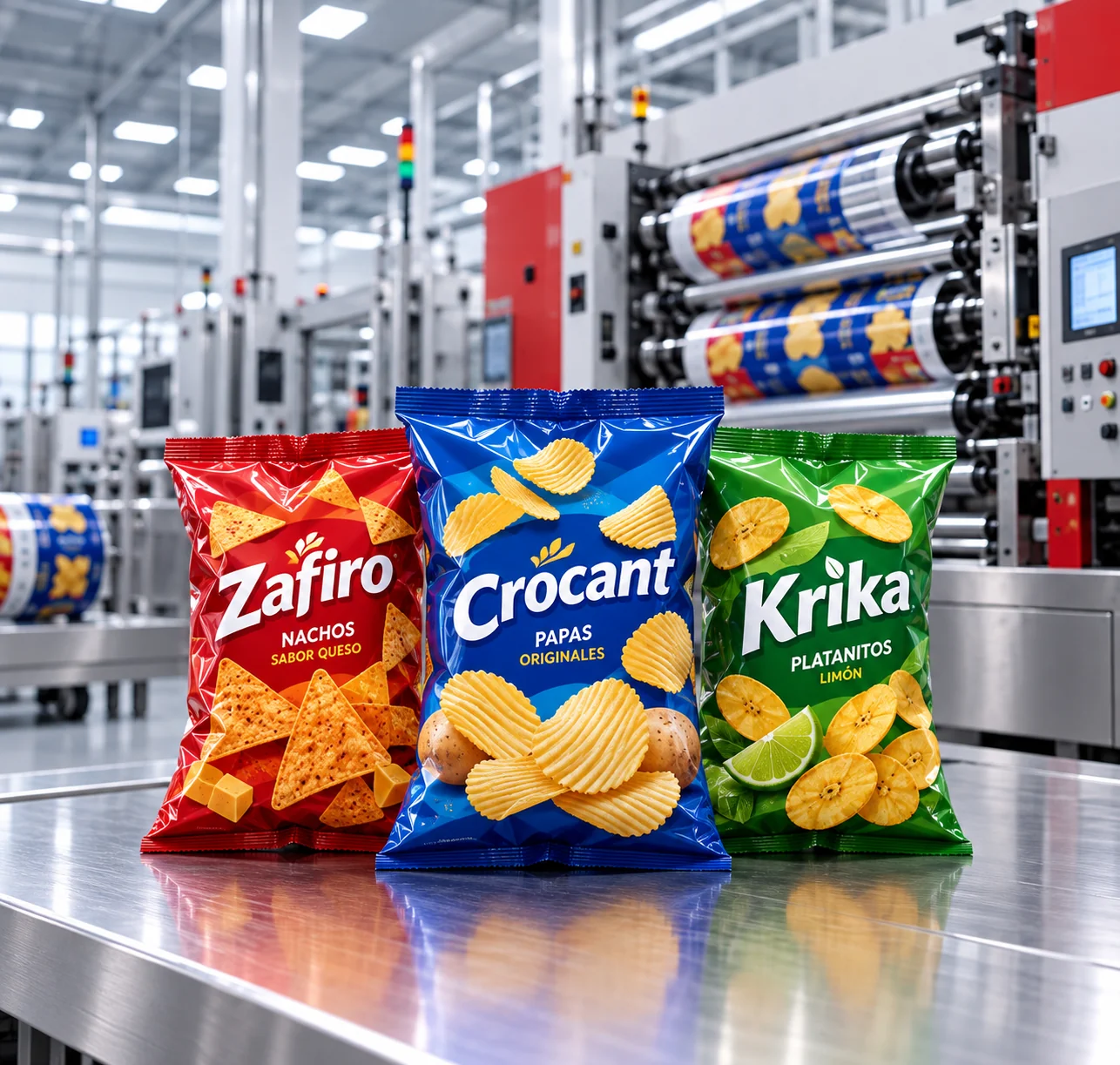 Alimentos procesados tipo snack